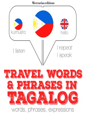 cover image of Travel words and phrases in Tagalog